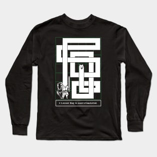 Lesserdog is overstimulated Long Sleeve T-Shirt